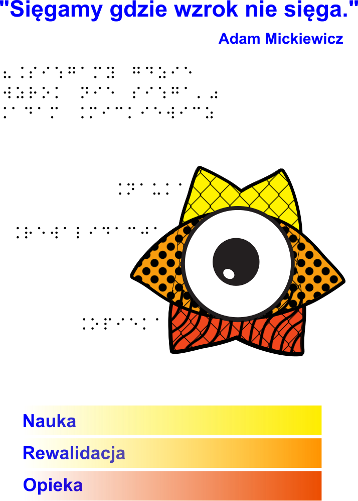 Logo DSOSW nr 13 w grafice wypukłaj